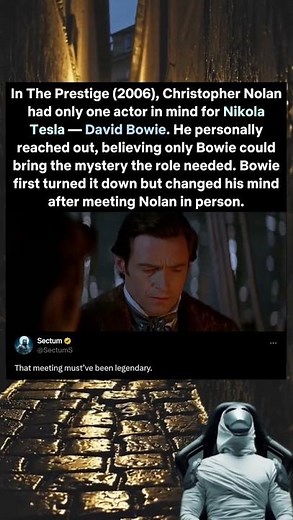 The Prestige (2006) — David Bowie as Tesla