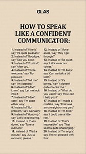 How to speak like a confident communicator | GLAS Video