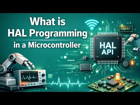 HAL Hardware Abstraction Layer Programming | HAL Programming In Microcontroller | HAL Programming