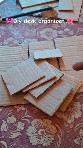 tutorial🌺 cute desk organizer 🎀