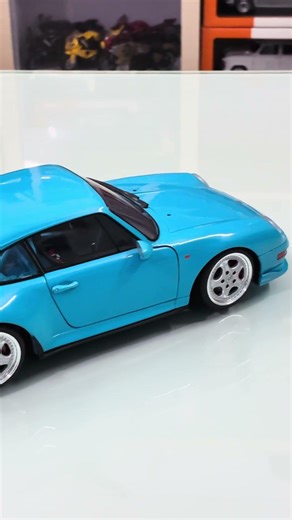 1997 Porsche 911 993 Clubsport 💙 Riviera Blue 1:18 Solido Diecast #diecastindia #modelcars #porsche