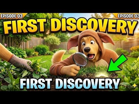Dobby Found what!?😳😳 In the Backyard episode 03 First Discovery