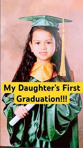 My daughter’s first graduation Ceremony !!! #kindergarten #daughter