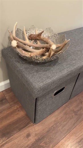 Tired of tripping over the stuff that has nowhere to go? Meet your new favorite piece of furniture