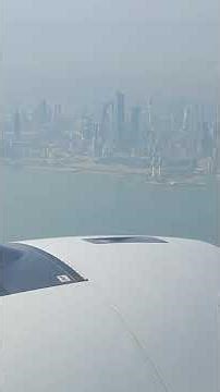 A smooth landing in Kuwait with Kuwait Airways watch the view from my window seat.” #airlinevideos