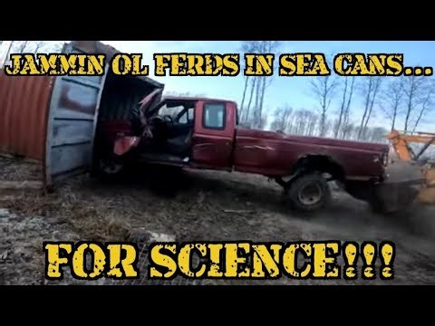 40 DOLLAR FERD REJIVE N SEA CAN BURNOUT!!!