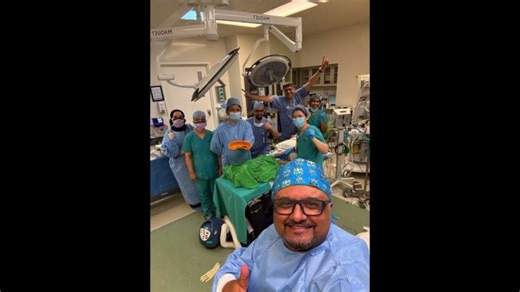 RATS: Robot Assisted Right Lung Middle Lobectomy | Dr.Gursev Sandlas