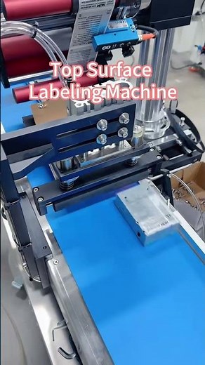 Top Surface Labeling Machine | Automatic Flat Surface Labeling Solution