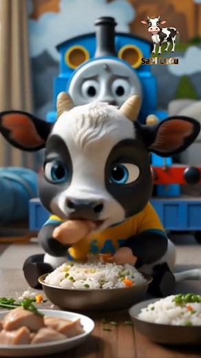 Sapi Lembu Lucu Sedang Bernyanyi "Pok Ame Ame Belalang Kupu Kupu" #sapi #sapinyanyi #lembu #sapilucu #cow | SaPi LuCu