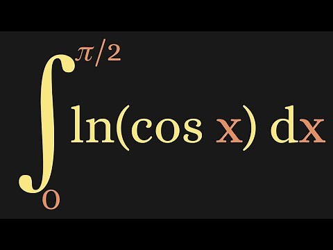 Integral of ln(cos x)