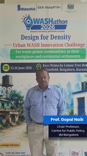Driving Long-Term WASH Impact Through Community Ownership | Prof. Gopal Naik