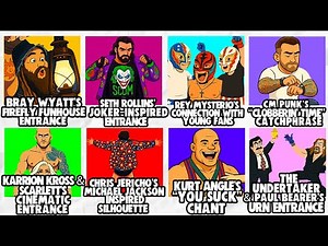 Every WWE Hidden Meanings In Entrance And Promo Explained In 13 Minutes