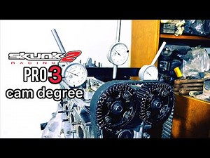 How To: Cam Degree Skunk2 Pro3 on Correct Lobe Centers