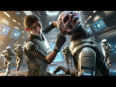 The Alien Instructor Slapped the Human Cadet — She Knocked Him Out Before the Class Could React HFY