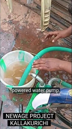 Gym exercises based water pumping system