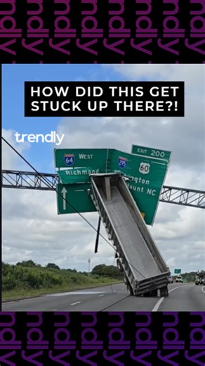 Henrico: Driver expertly removes huge trailer from overpass sign following accident