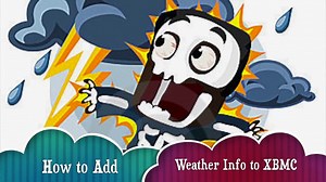 How to add Live Weather to XBMC Home Screen (Frodo & Gotham)