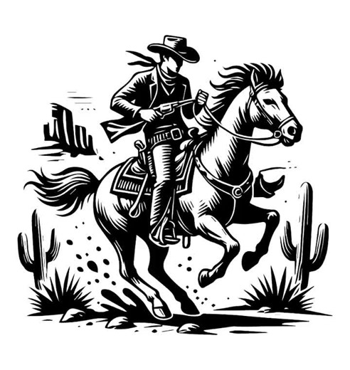 50 Cowboy Sheriff Vector SVG Bundle | Cowboy SVG | Wild West Vector | Cowboy Silhouette | Western Cowboy | File Eps, Pdf, Svg, Png File - Etsy