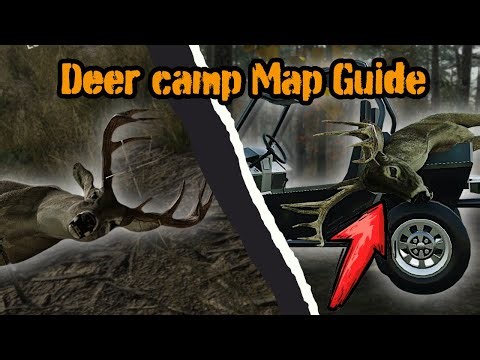 How to Build the PERFECT Map in Deer Hunting Camp (Step-by-Step Guide for Beginners!)
