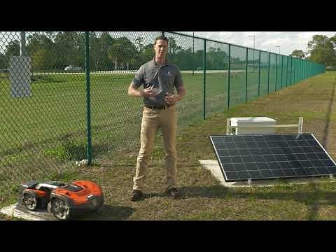 See the Automower® Solar Charger in Action | Husqvarna