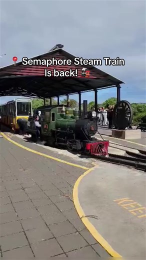 Semaphore Steam Train Experience in Semaphore for Kids and Families