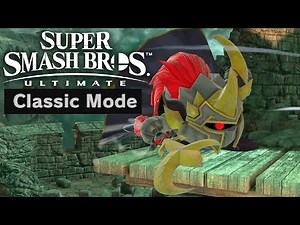 Super Smash Bros. Ultimate - Waxing Crescent Meta Knight Classic Mode Gameplay [MOD]