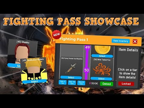 *NEW* Fighting Pass Showcase In Anime Fighting Simulator: Endless