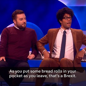 185K views · 1.3K reactions | "It sounds like having brunch on the way out of a building. That is not a term." Richard Ayoade reveals whether he would Brexit or Bremain. | Channel 4 | Facebook