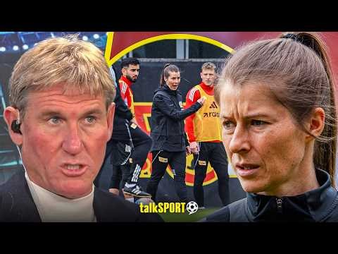 Simon Jordan REACTS to Marie-Louise Eta becoming the FIRST FEMALE HEAD COACH in the Bundesliga!