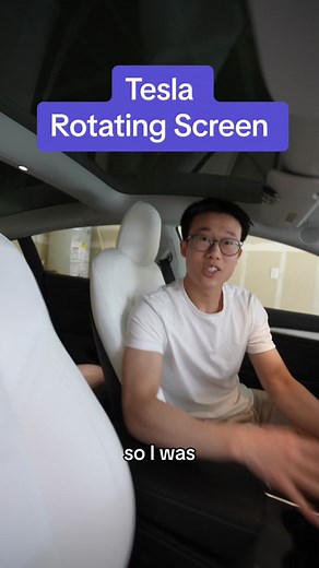 Struggling to install Tesla Model 3 screen rotating kit #tesla #teslatok #model3 #teslamodel3 #teslamodel3performance #model3performance #carmods #lough #loughh #tonytechbytes