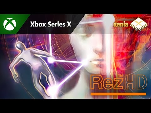 Rez HD on Xbox Series X powered by Xenia