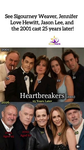 25 YEARS OF 'HEARTBREAKERS'! 💍💵 See The 2001 Cast Then vs Now!#Heartbreakers #JenniferLoveHewitt
