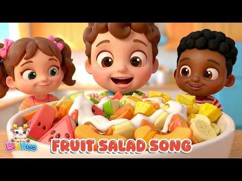 Fruit Salad! Yummy Yummy 🍉🍍🍌 Toddler Song