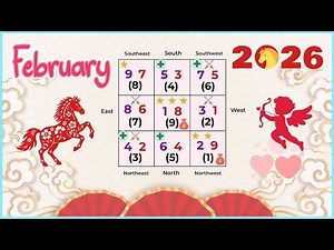 February 2026 Monthly Flying Star Feng Shui Analysis