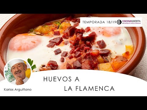 HUEVOS a la FLAMENCA 🥚🍽️ La receta más FÁCIL de Karlos ARGUIÑANO 📺 👩🏻‍🍳 Programa completo