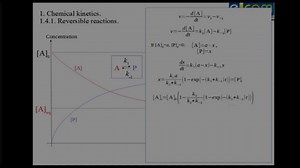 Chemical Kinetics Chapter 1.4 - Kinetics of complex reactions. Reversibla and parallel reactions