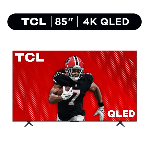 Open Box TCL 85” Class Q6 (85Q651G) 4K UHD HDR QLED Smart TV with Google TV (NEW 2024)