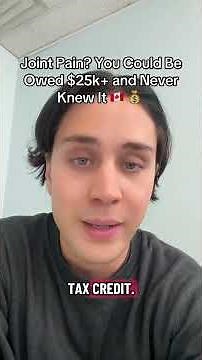 Canadians with arthritis and joint pain have no idea they qualify for the Disability Tax Credit