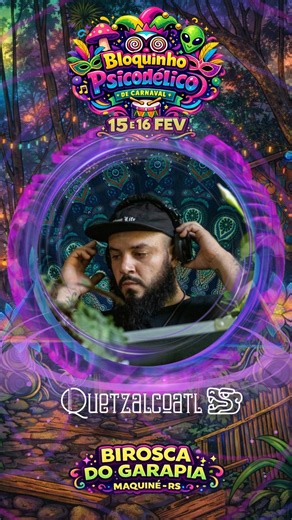 Terceiro Espaço | Produtora Cultural Trance on Instagram: "APRESENTAMOS @ate_onde_as_muleta_for777 Milton Deckson é o nome por trás do projeto Quetzalcoatl. Natural de Santo Antônio da Patrulha/RS. O seu primeiro contato com a cena eletrônica foi em 2012, onde conheceu frequências musicais introspectivas que o fez se aprofundar nos estudos. No ano de 2014, iniciou a sua carreira na vertente Fullon Psytrance, e após alguns anos encontrou seu lar nas vertentes Progressive Dark e Progressive Zenone