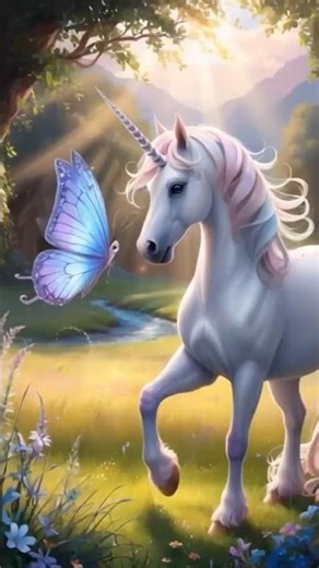 Butterfly × Unicorn Fusion — Magical Wings of Wonder!
