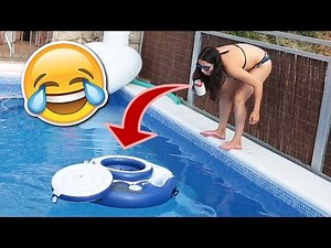 Retos en la piscina... ¡con CASTIGO!