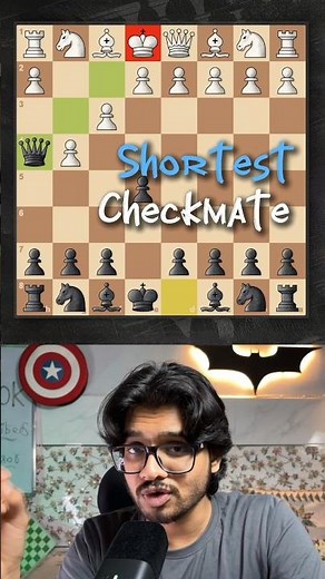 Checkmate in 2 Moves! Worst Way to Lose #chesstraps #chessopenings #chesstricks #chessstrategy