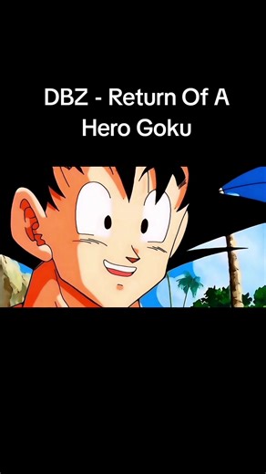 Dragonball Z - Goku Returns To Earth