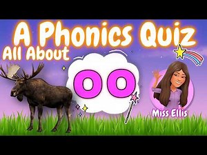 OO PHONICS QUIZ FOR KIDS | All About the Sound oo!