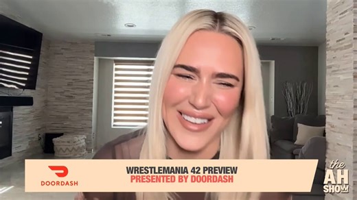 Rusev makes a cameo in CJ Perry's interview.#HelwaniShow