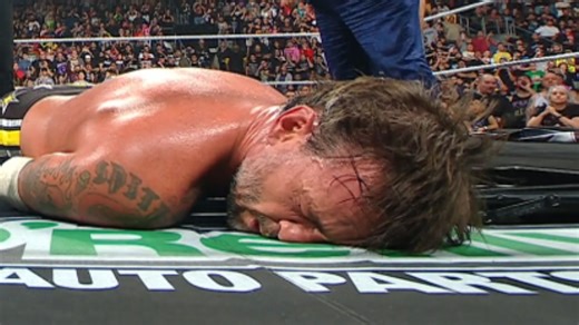 CM Punk needed help after collapsing when WWE RAW went off the air; was hurt