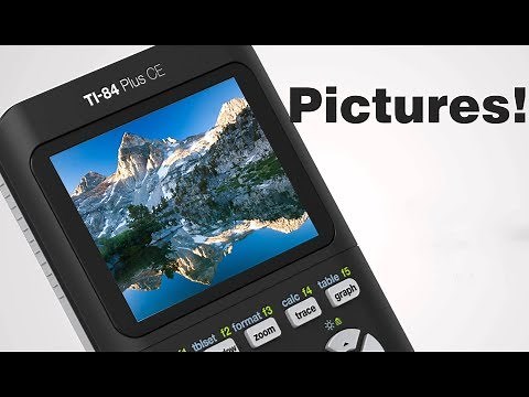 How to Put Pictures on the TI 84 Plus CE!