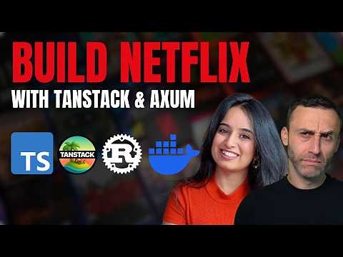 Build a Netflix Clone with Rust & React using RustRover (Axum and Tanstack Full Stack Tutorial)