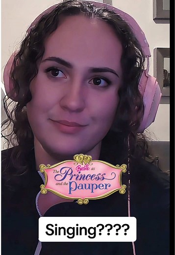 Lil different but wanted to do something fun 🤭💕 just goofin around and singin for funsies 🫶🏻 #singing #barbie #princessandthepauper #goofinaround #andshesings
