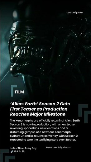 Alien: Earth Season 2 Is Coming! 👽🔥